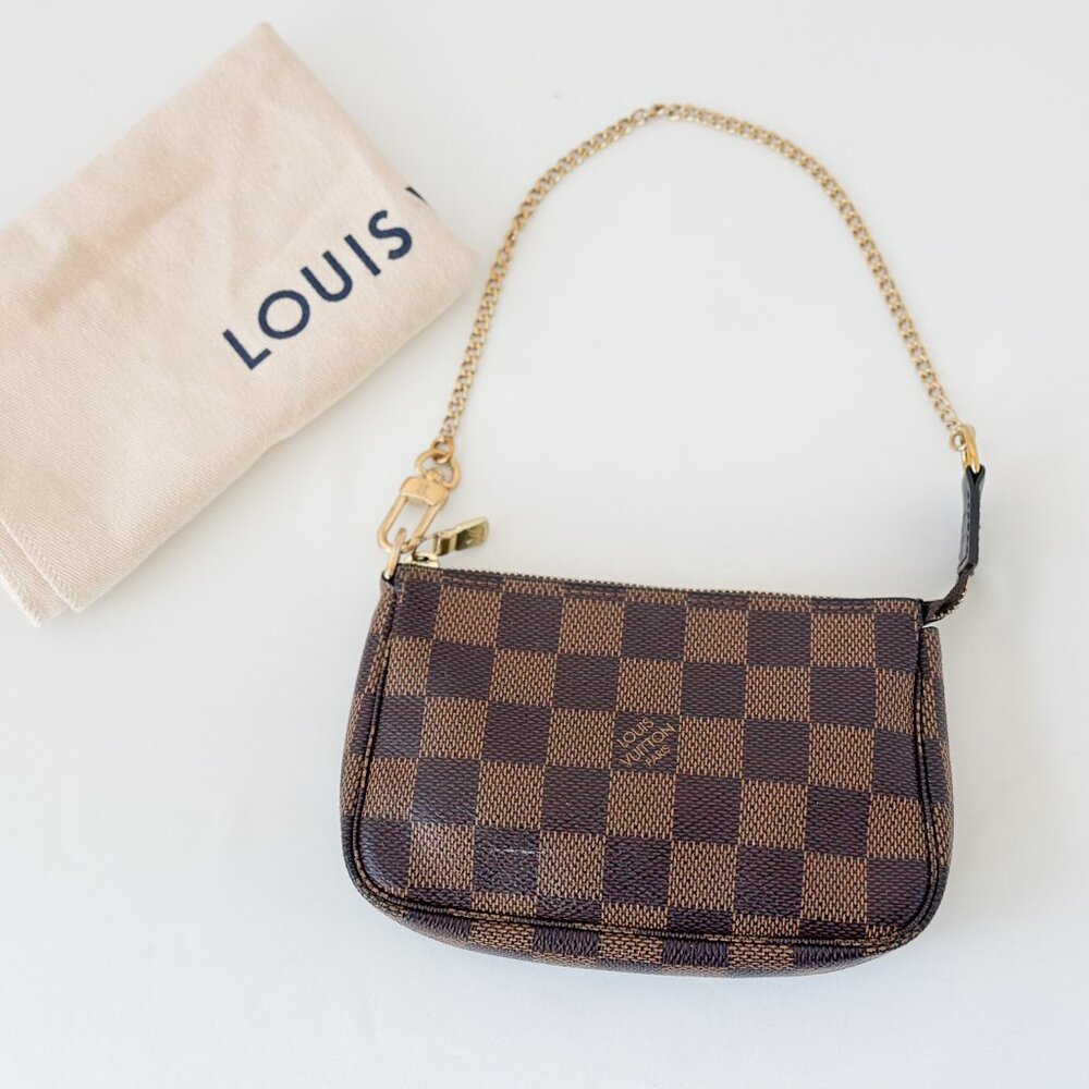 Louis Vuitton Mini Pochette Accessoires Damier Ebene - Picture 2 of 10